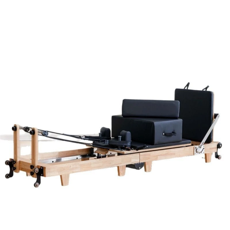 Pilates And Yoga Is Same - Cama de Pilates dobrável em carvalho