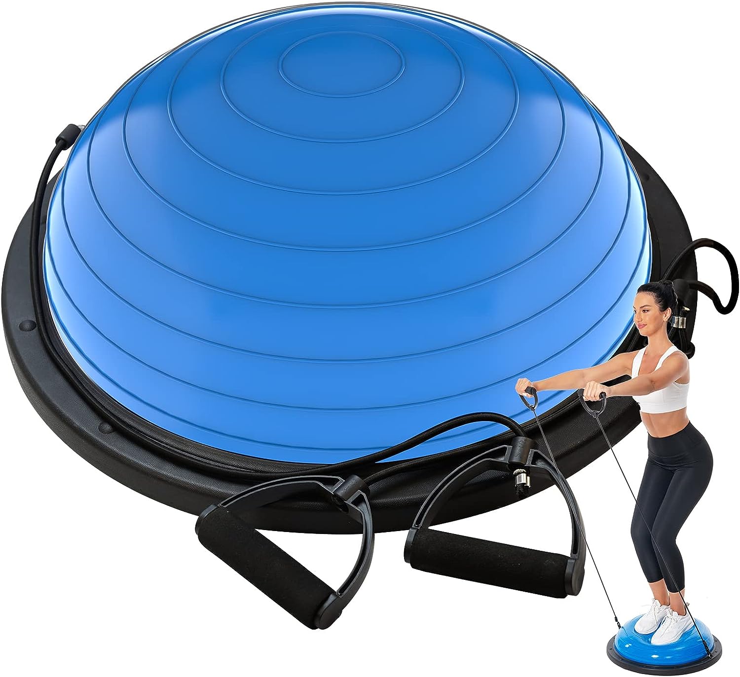 Yoga Pilates Girl - Eco-Friendly Rosa Marrom Meia Bola de
