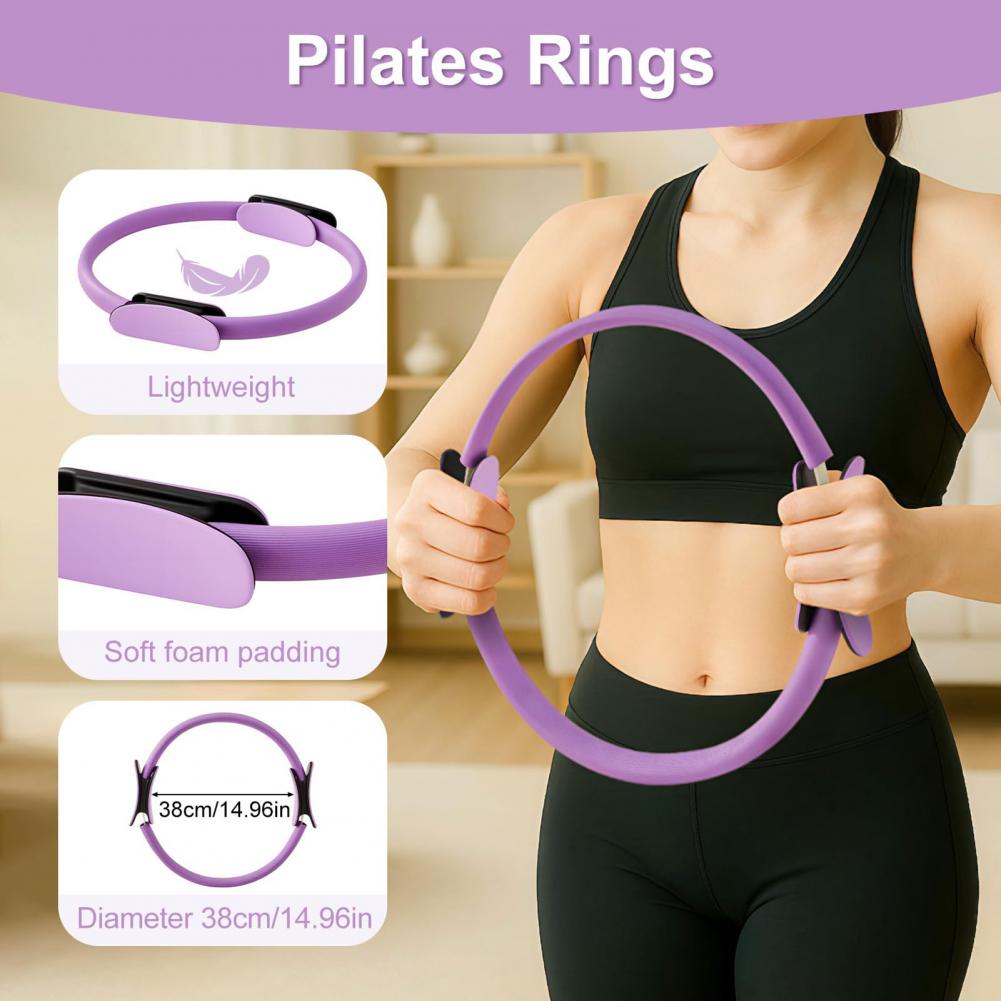 Yoga Pilates Girl - Mulheres yoga fitness anel círculo pilates