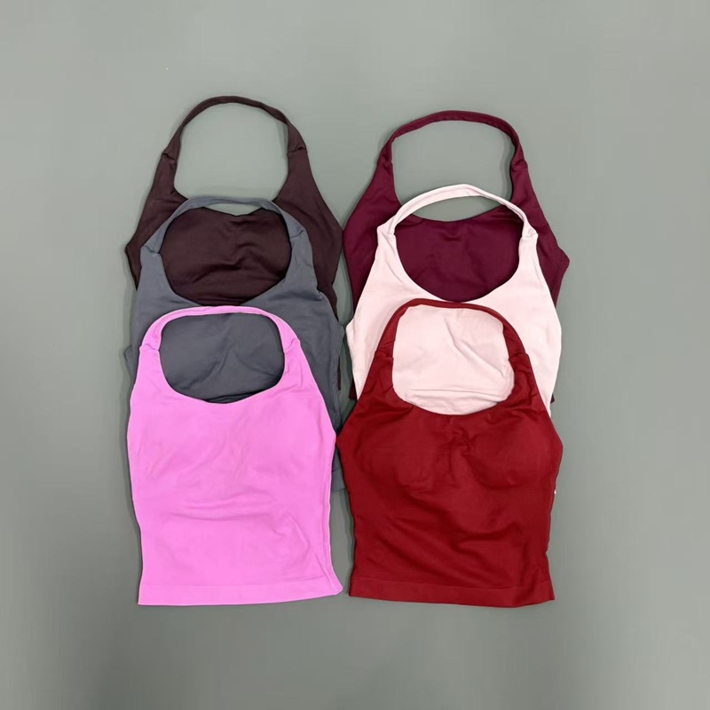 Pilates Yoga Wear - Camiseta de Ginástica Feminina com Costas
