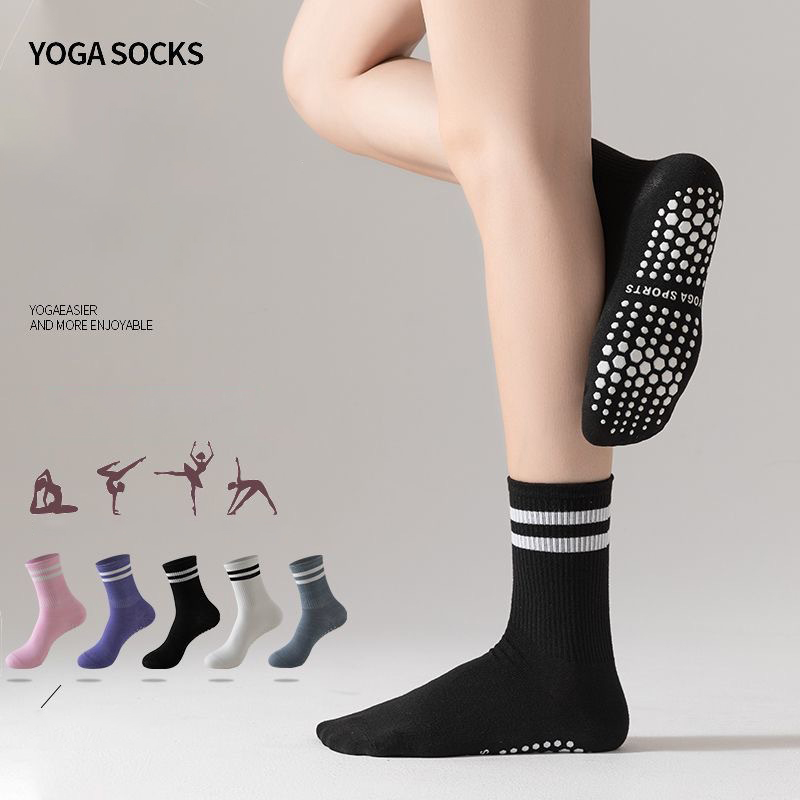 Pilates & Yoga Unleashed International Academy - Dreamlikelin 1 Par de Meias de