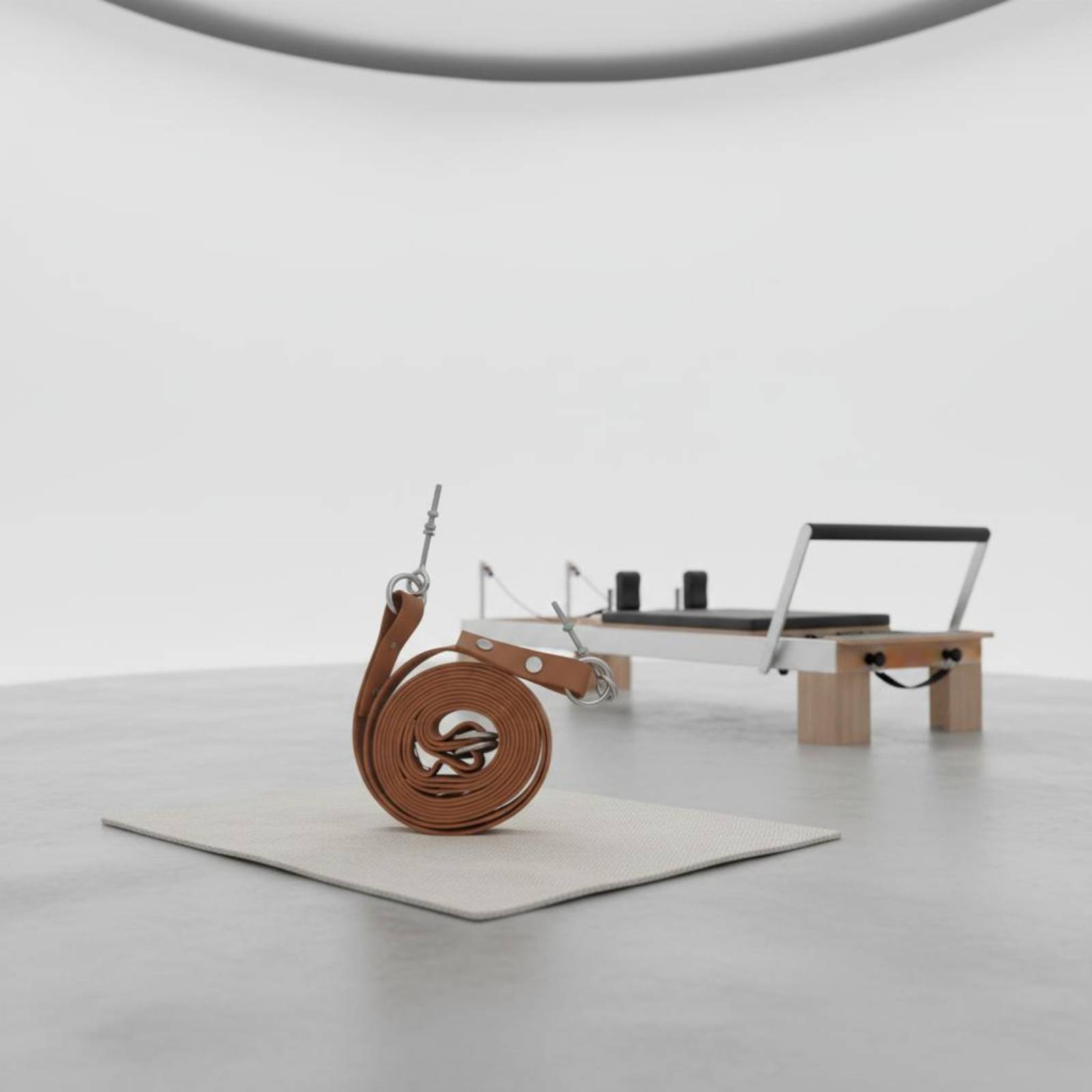 Pilates & Yoga Unleashed International Academy - Faixa Dupla Reformer para Pilates: Confortável,