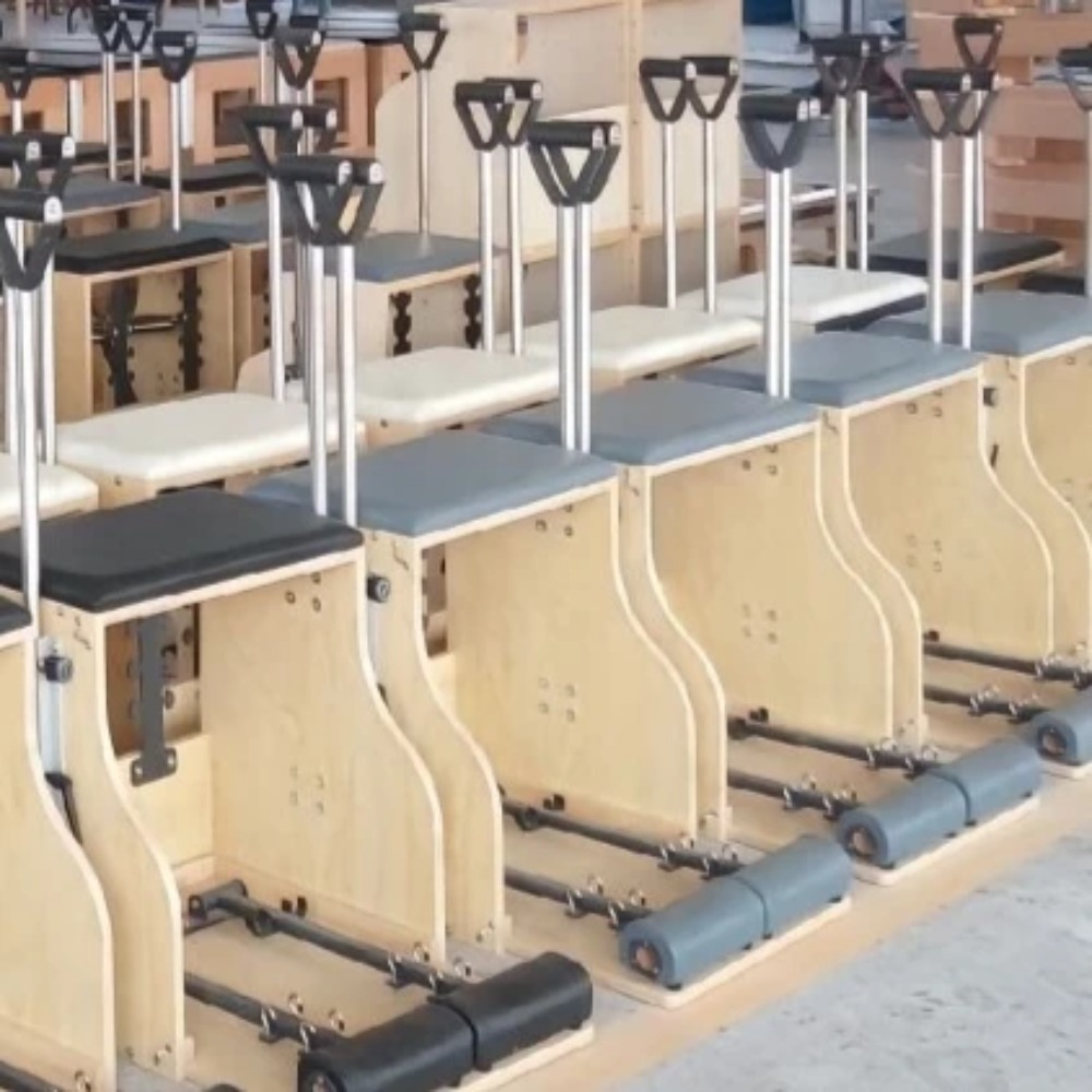 Pilates Yoga Class - Máquina de Pilates Portátil de Madeira