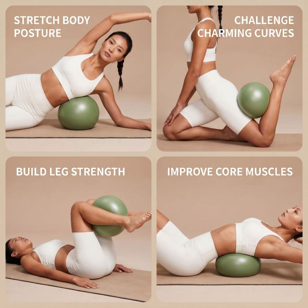 Bola de Yoga Doméstica de 22 c - Pilates Toning Ball avaliação e preço
