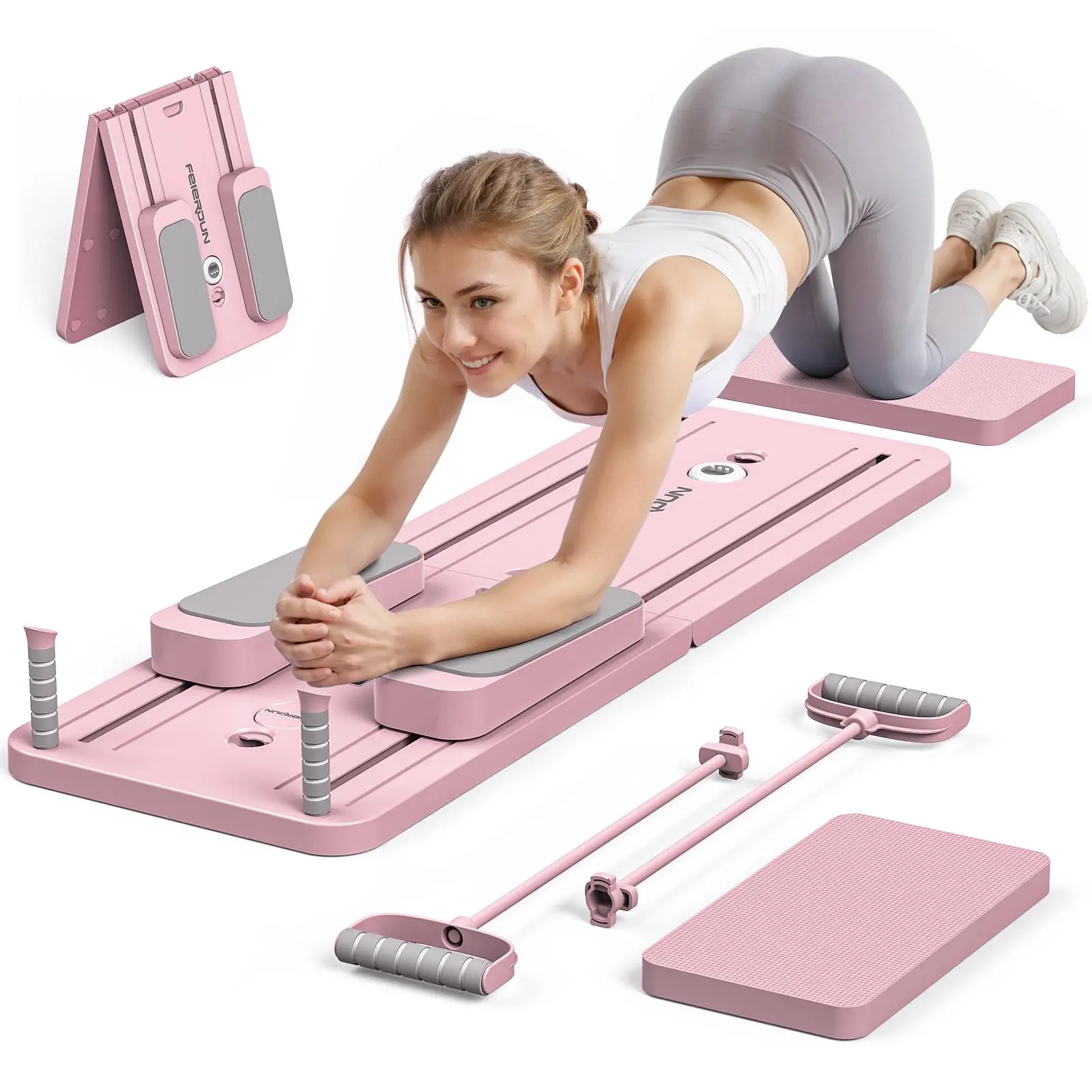 Prancha de Pilates Dobrável Mu - Pilates Yoga Workout avaliação e preço