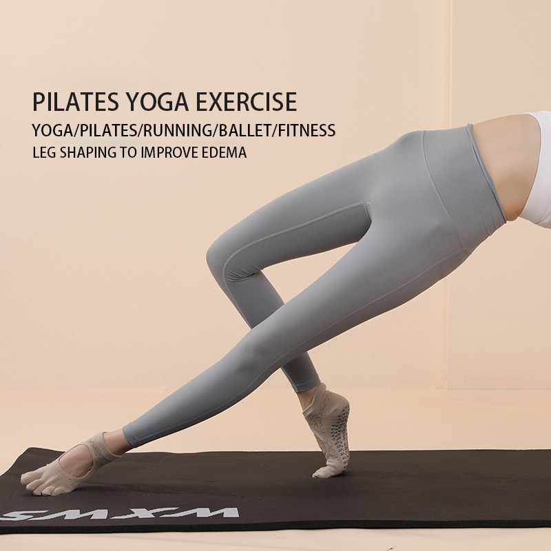 Mulheres Yoga Toe Socks Alta Q - Yoga Pilates Girl avaliação e preço