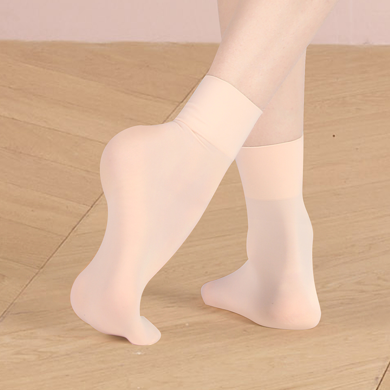 Meias de Ballet de Alta Elasti - Yoga Pilates Girl avaliação e preço