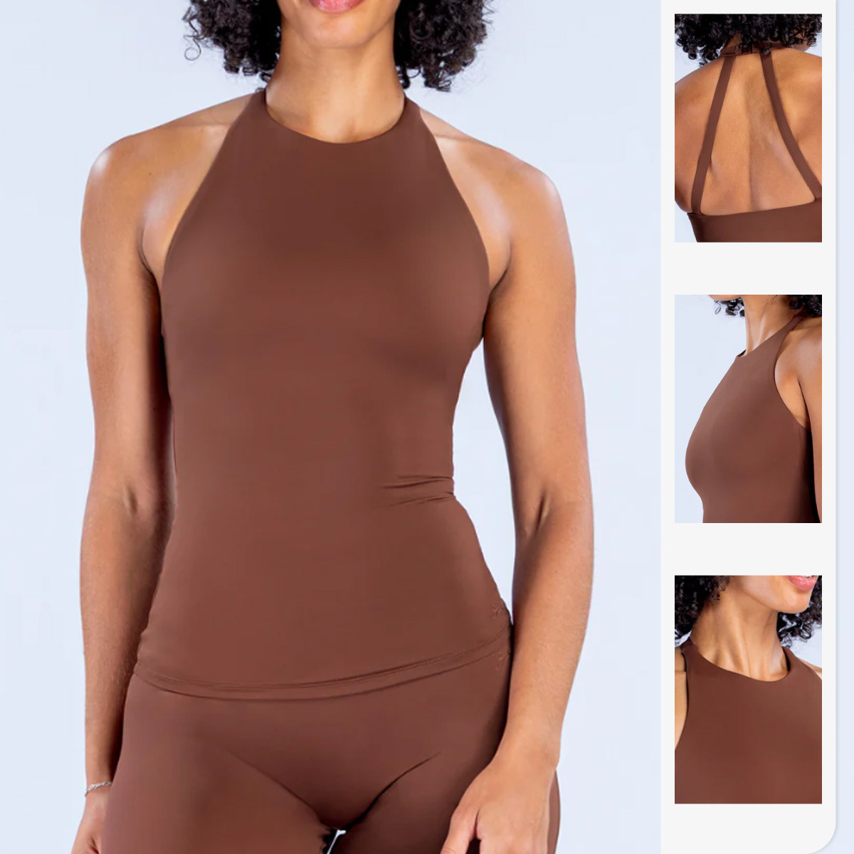 Top Halter Feminino com Sutiã  - Pilates Yoga Wear avaliação e preço