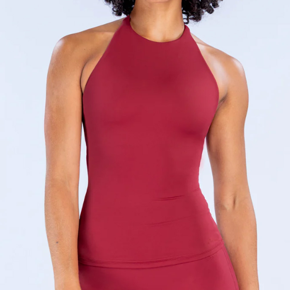 Top Halter Feminino com Sutiã  - Pilates Yoga Wear avaliação e preço